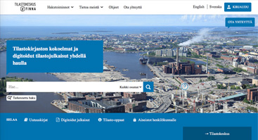tilastokeskus.finna.fi screenshot